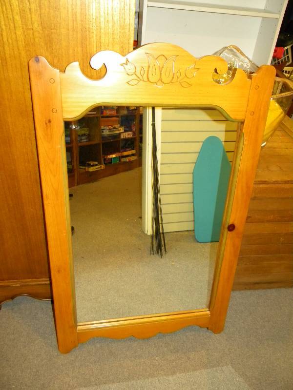 Wood Framed Mirror