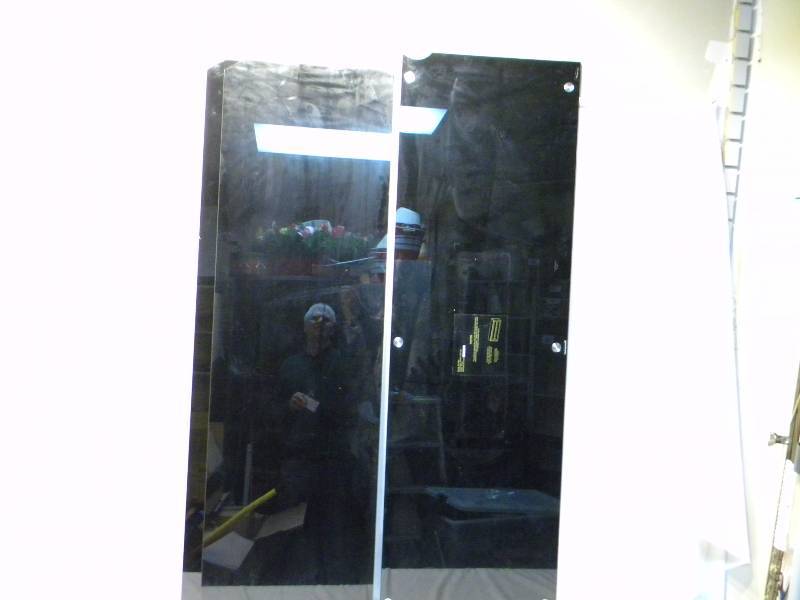 Black Glass Shelving