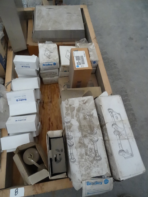Misc commercial bathroom fixtures. ...