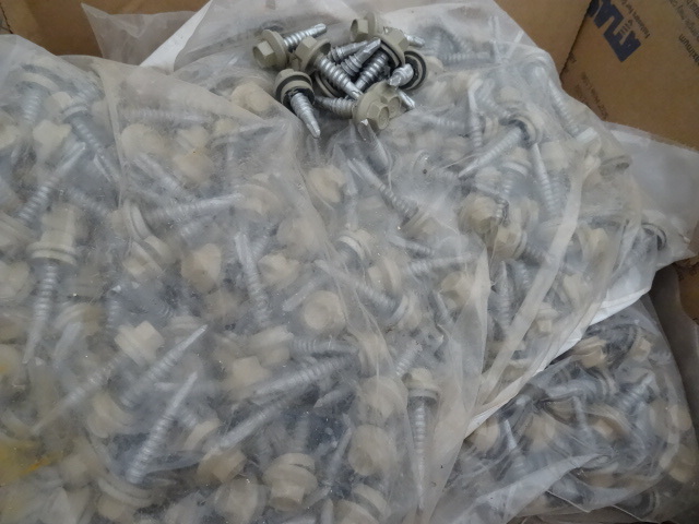 Box of self tapping screws for meta...