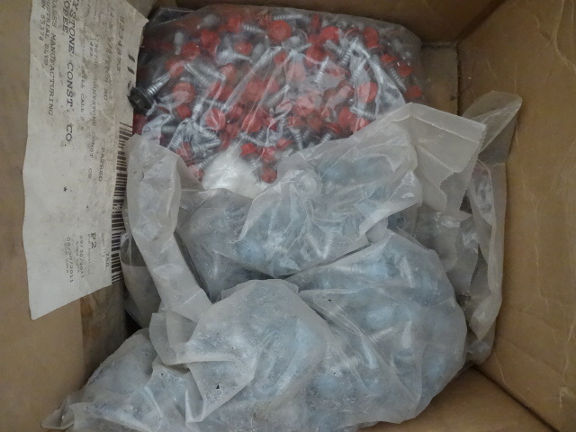 Box of self tapping screws for meta...