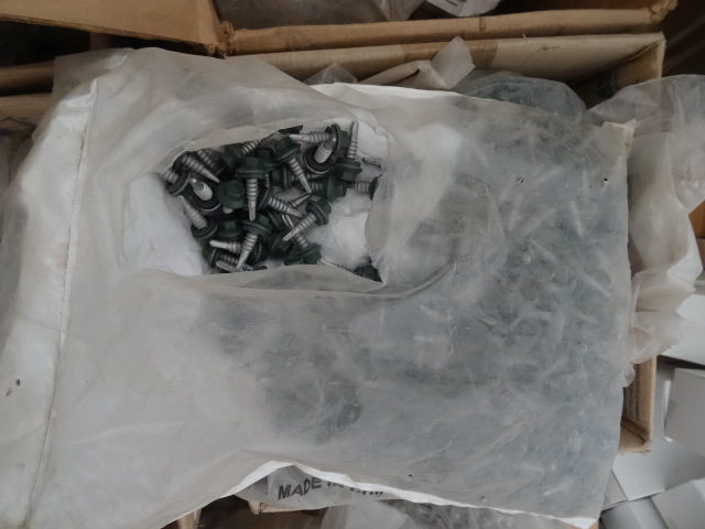 Box of self tapping screws for meta...