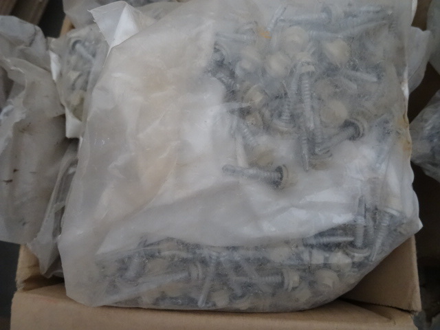 Box of self tapping screws for meta...