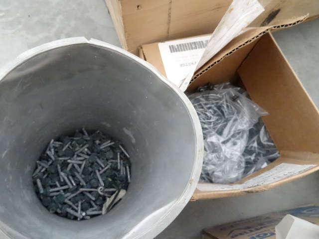 Box of self tapping screws for meta...