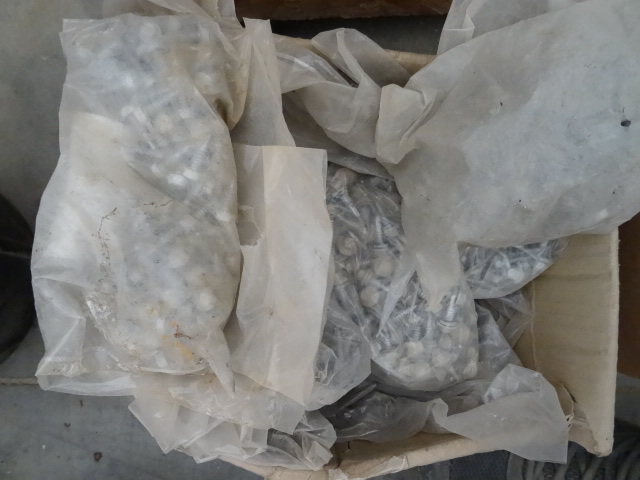 Box of self tapping screws for meta...