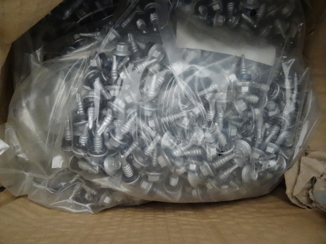 Box of self tapping screws for meta...