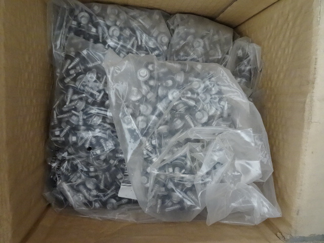 Box of self tapping screws for meta...