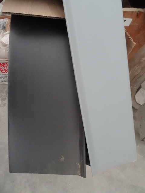 Vinyl bull nose edging....