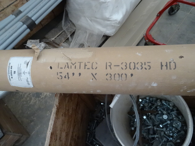 Roll of Lamtec R3035HD foil scrim...
