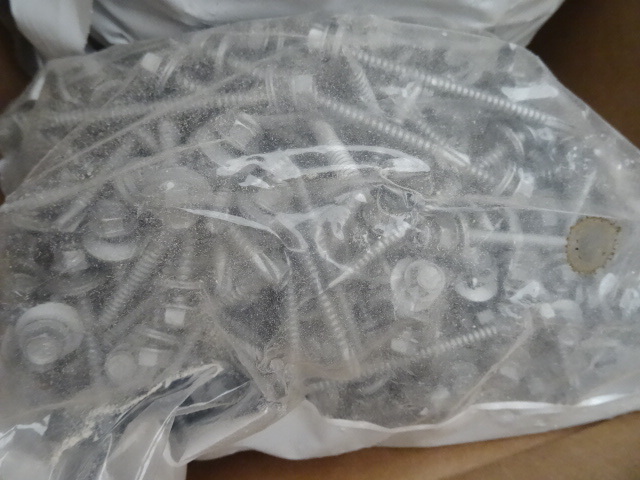 Box of self tapping screws for meta...