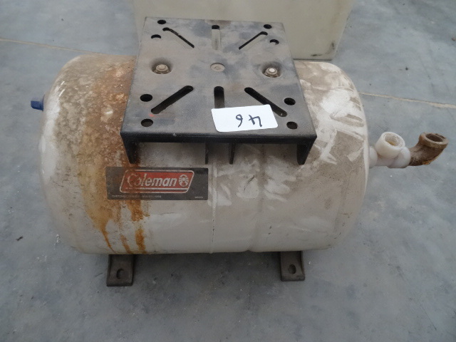 Coleman metal tank...