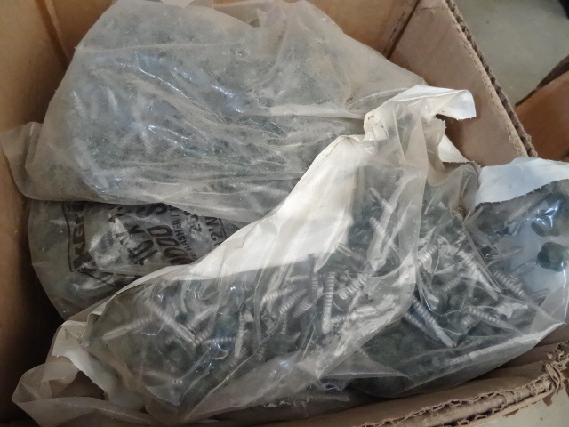 Box of self tapping screws for meta...