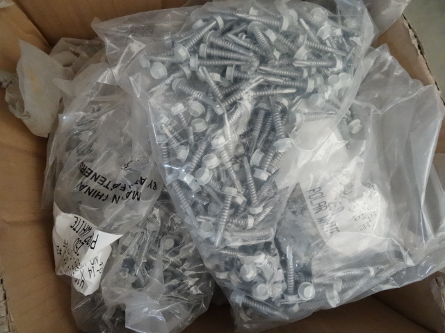Box of self tapping screws for meta...