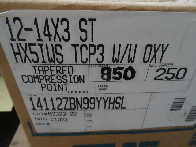 Box of self tapping screws for meta...