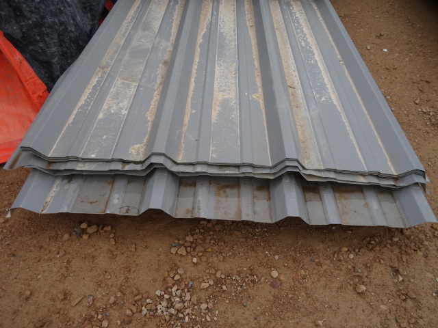 Steel siding  roofing. Mostly 20 ...