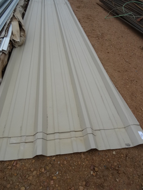 3 sheets of of metal roof  siding....
