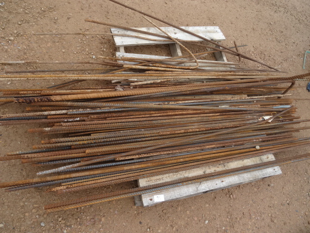 Variety of misc rebar...