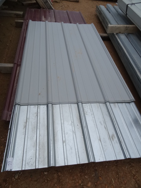 Misc pieces of metal siding roofing...