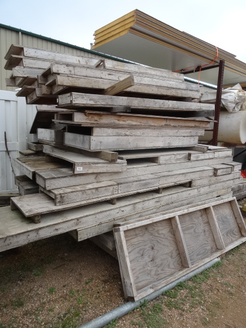 Large variety of concrete forms.  A...