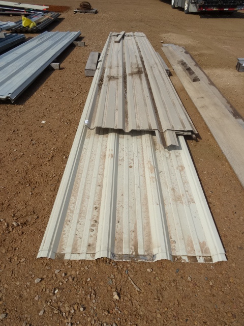Steel panels for roof or siding. 2 ...