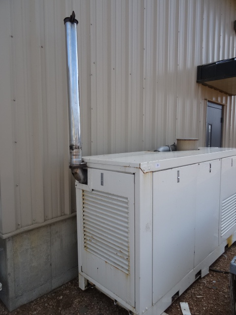 Kohler generator set. Powered by Jo...