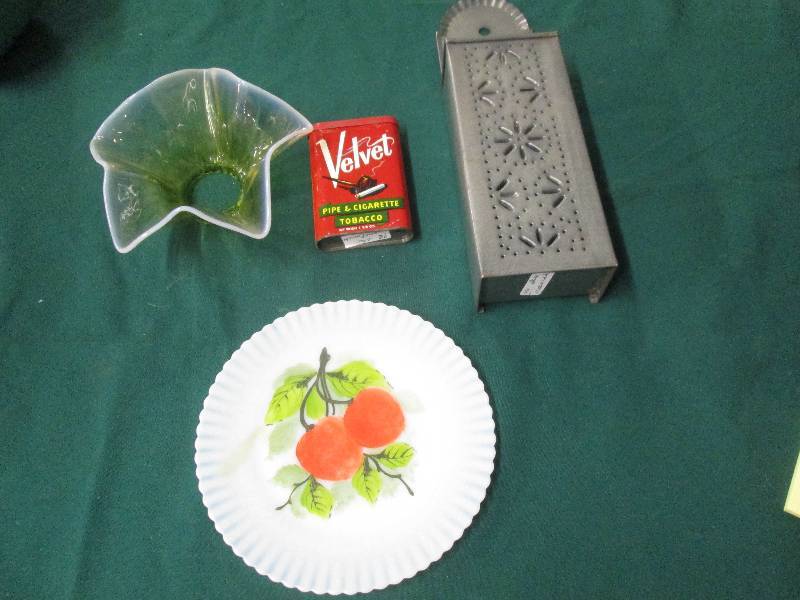 Match Holder, Plate, Lamp Shade, To...