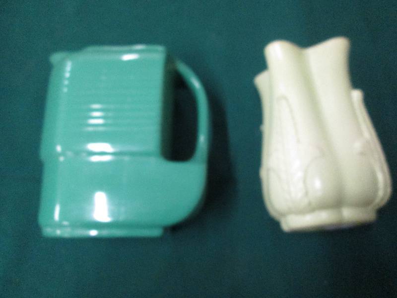 Redwing Vase, Vintage Green Pitcher...
