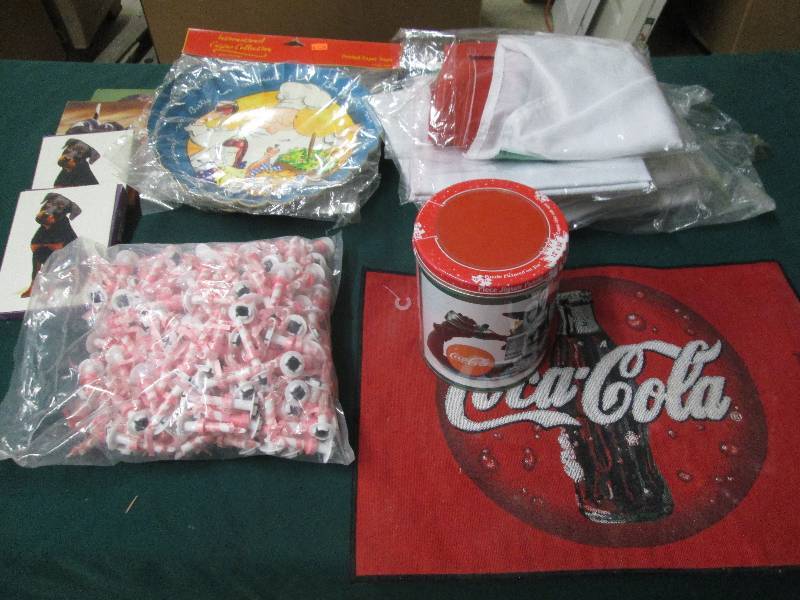 Coca Cola Placemat & Tinned Puzzle,...