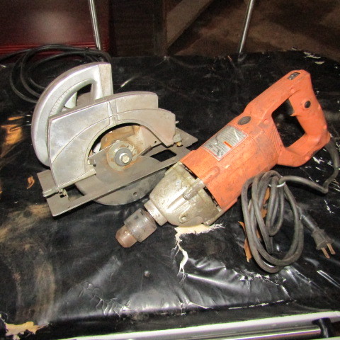 Drill & Circular saw
