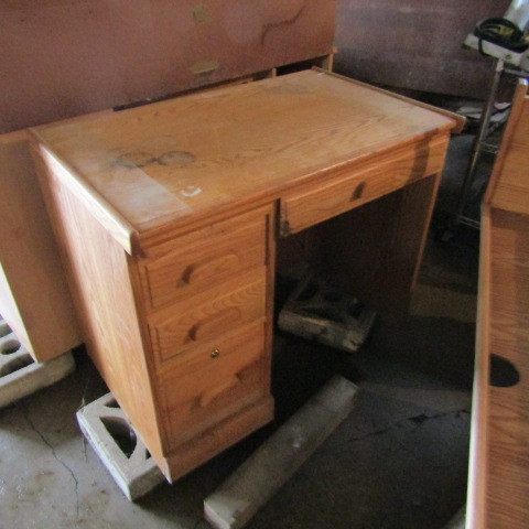 Desk and extra