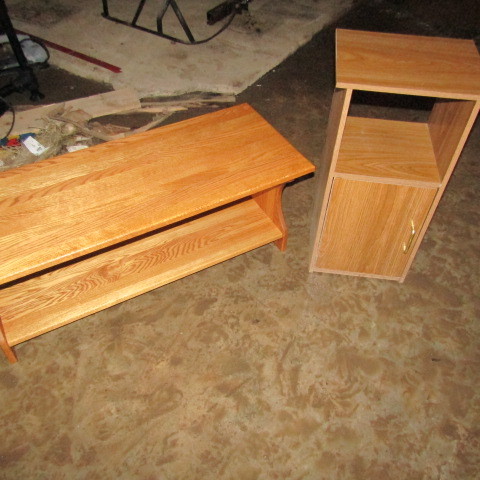 Coffee table & shelving