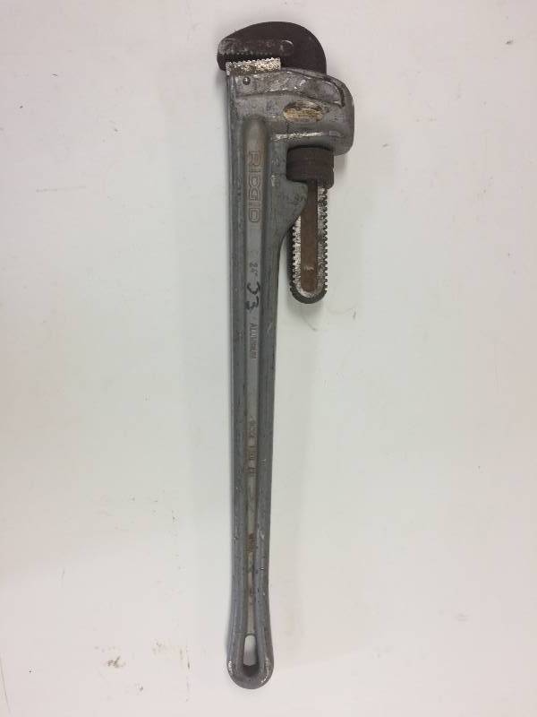 Ridgid Aluminum Pipe Wrench