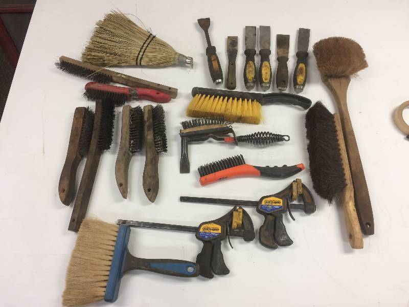 Wire Brushes, Scrapers, and More