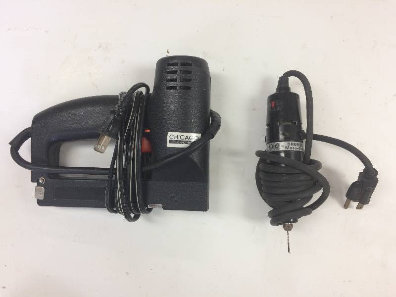 Electric Stapler and Dremel