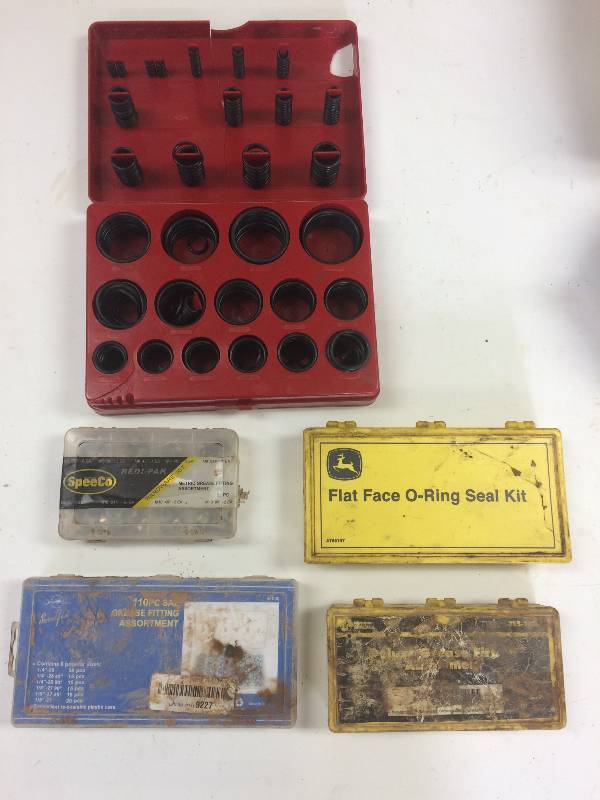 O-Rings and Grease Zerk Kits