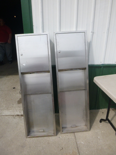 2 Built-In Paper Towel Dispensers