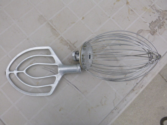Mixer Paddle and Whip