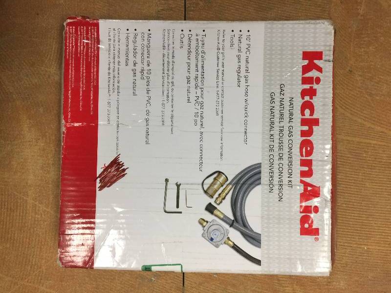 lot 61 image: KitchenAid Natural Gas Conversion Kit New