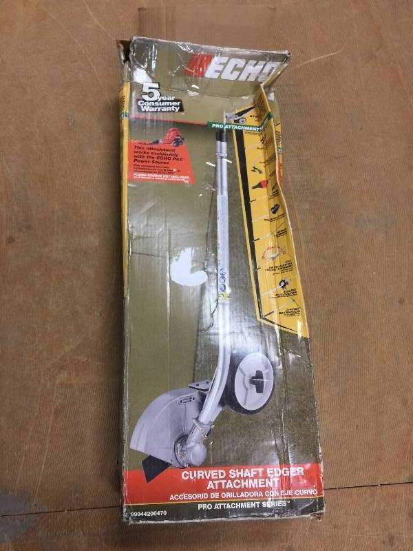 lot 63 image: ECHO PAS Edger Attachment New