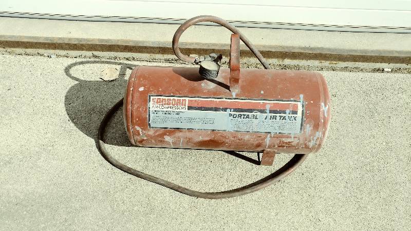 Sanborn Portable Air Tank