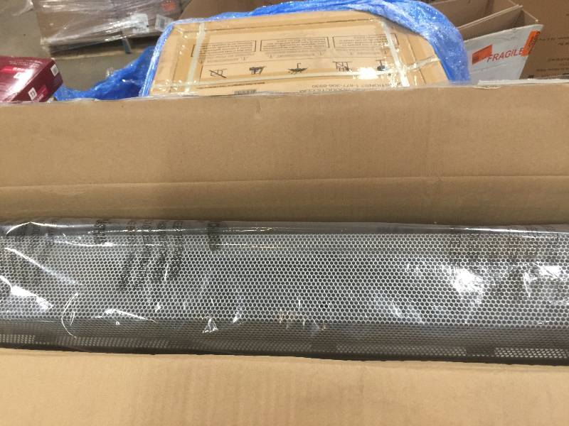 lot 89 image: Lasko 1500 Watt Low Profile Silent Room Heater with Digital Display - Black