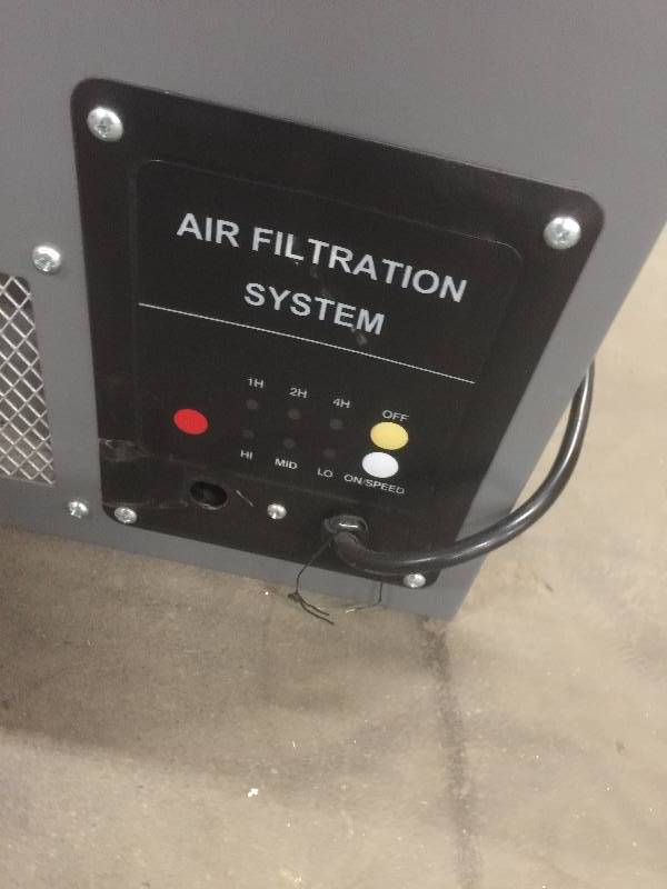 lot 57 image: WEN 3410 3speed Remotecontrolled Air Filtration System