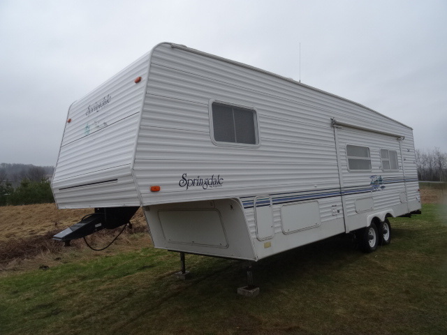 2002 Springdale by Keystone 5th wheel camper | K & C Auctions 5th wheel ...