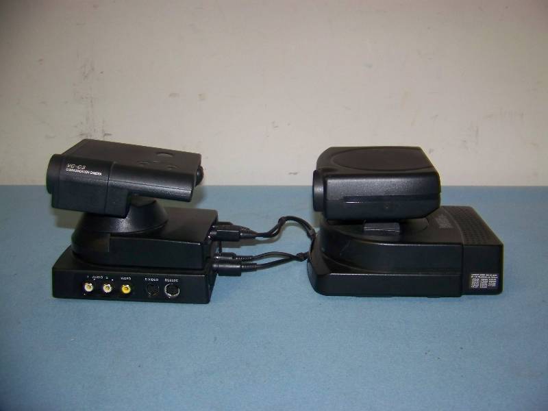 lot 45 image: (2) Canon, NTSC, Color Video, Communications Cameras