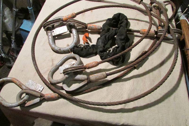 lot 26 image: Heavy Duty Wire Cable Rope