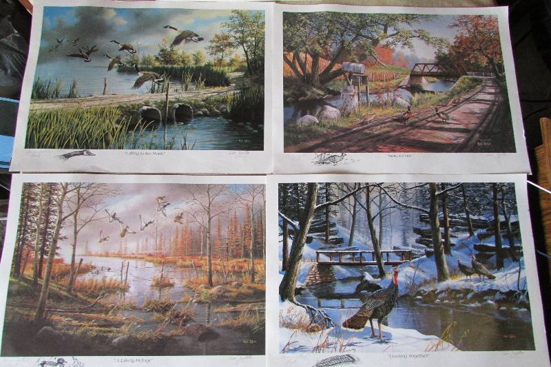 lot 62 image: Vintage Ken Zylla Prints