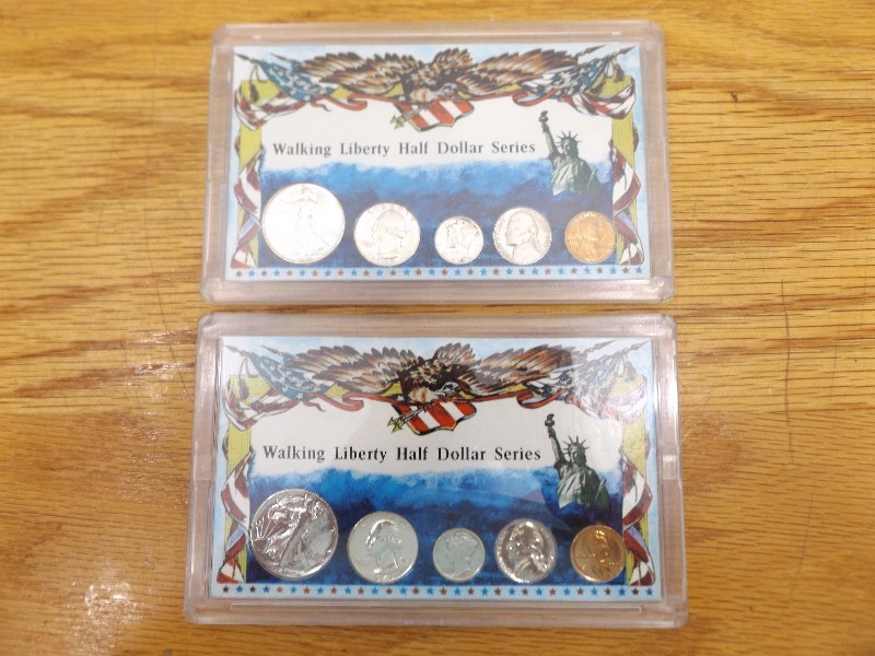 lot 16 image: 90% Silver 1940 and 1941 US Mint Sets