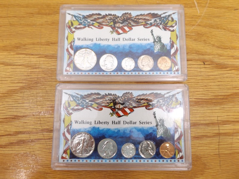 lot 15 image: 90% Silver 1938 and 1939 US Mint Sets