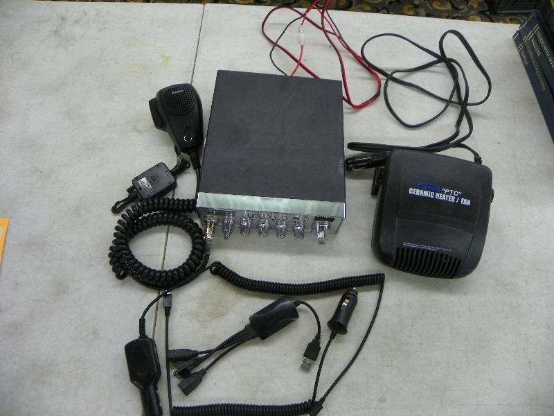 CB RADIO AND SMALL AUTO HEATER
