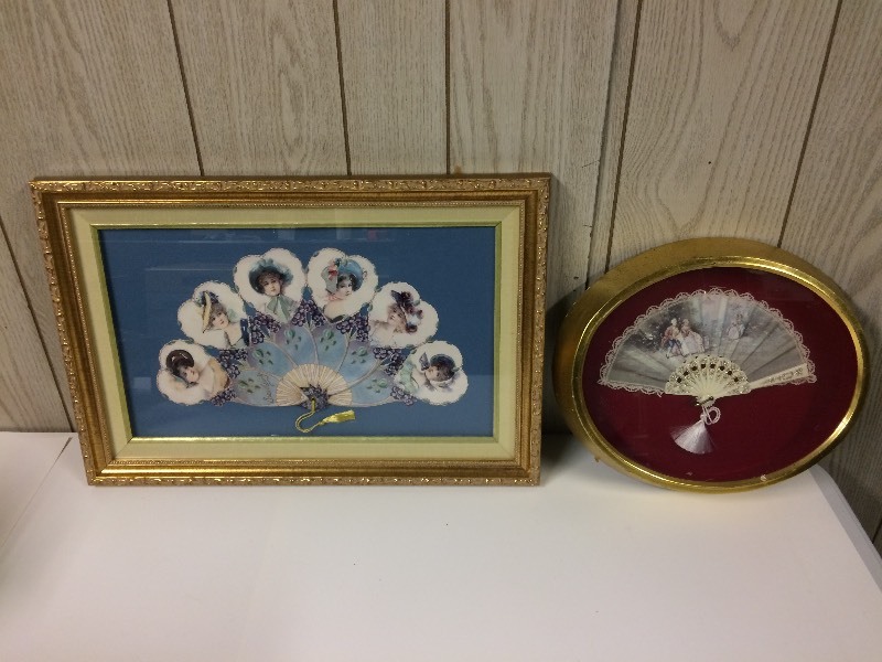Vintage Fan Pictures  Framed Fans